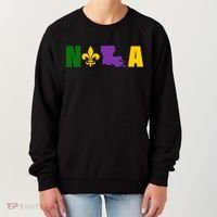 Nola Mardi Gras New Orleans Women's Sweatshirt thumb 0