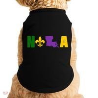 Nola Mardi Gras New Orleans Doggie Tank thumb 0