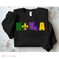 Nola Mardi Gras New Orleans Sweatshirt thumb 2
