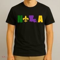 Nola Mardi Gras New Orleans T-Shirt thumb 3