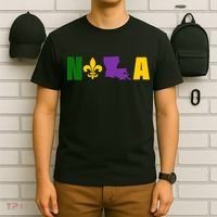 Nola Mardi Gras New Orleans T-Shirt thumb 6