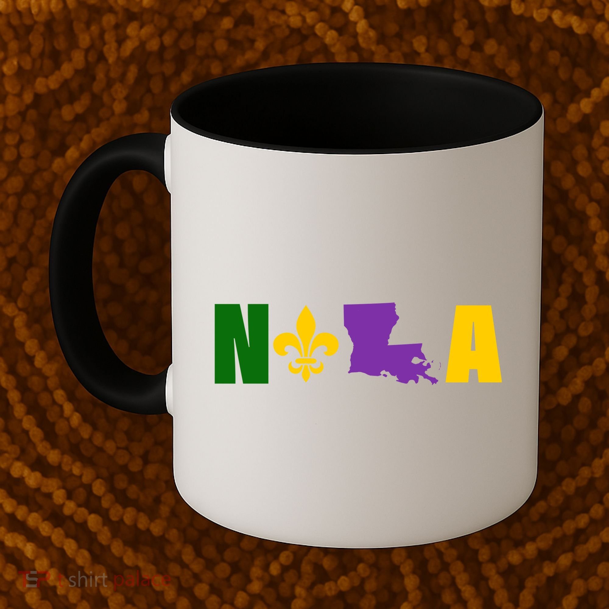 Nola Mardi Gras New Orleans Coffee Mug