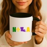 Nola Mardi Gras New Orleans Coffee Mug thumb 3