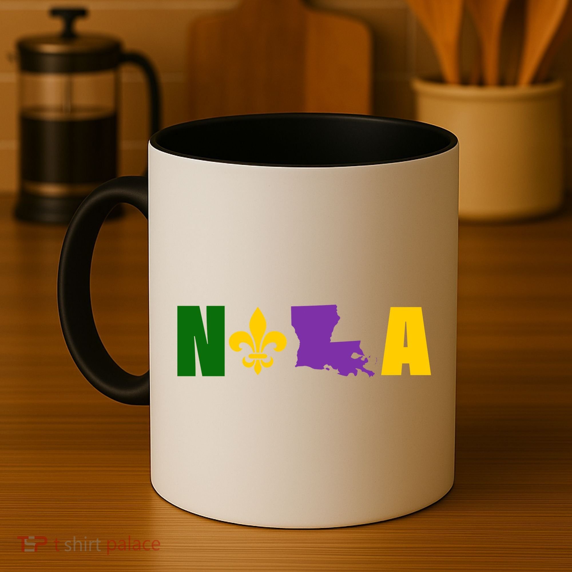 Nola Mardi Gras New Orleans Coffee Mug