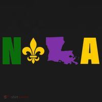 Nola Mardi Gras New Orleans Polo thumb 3
