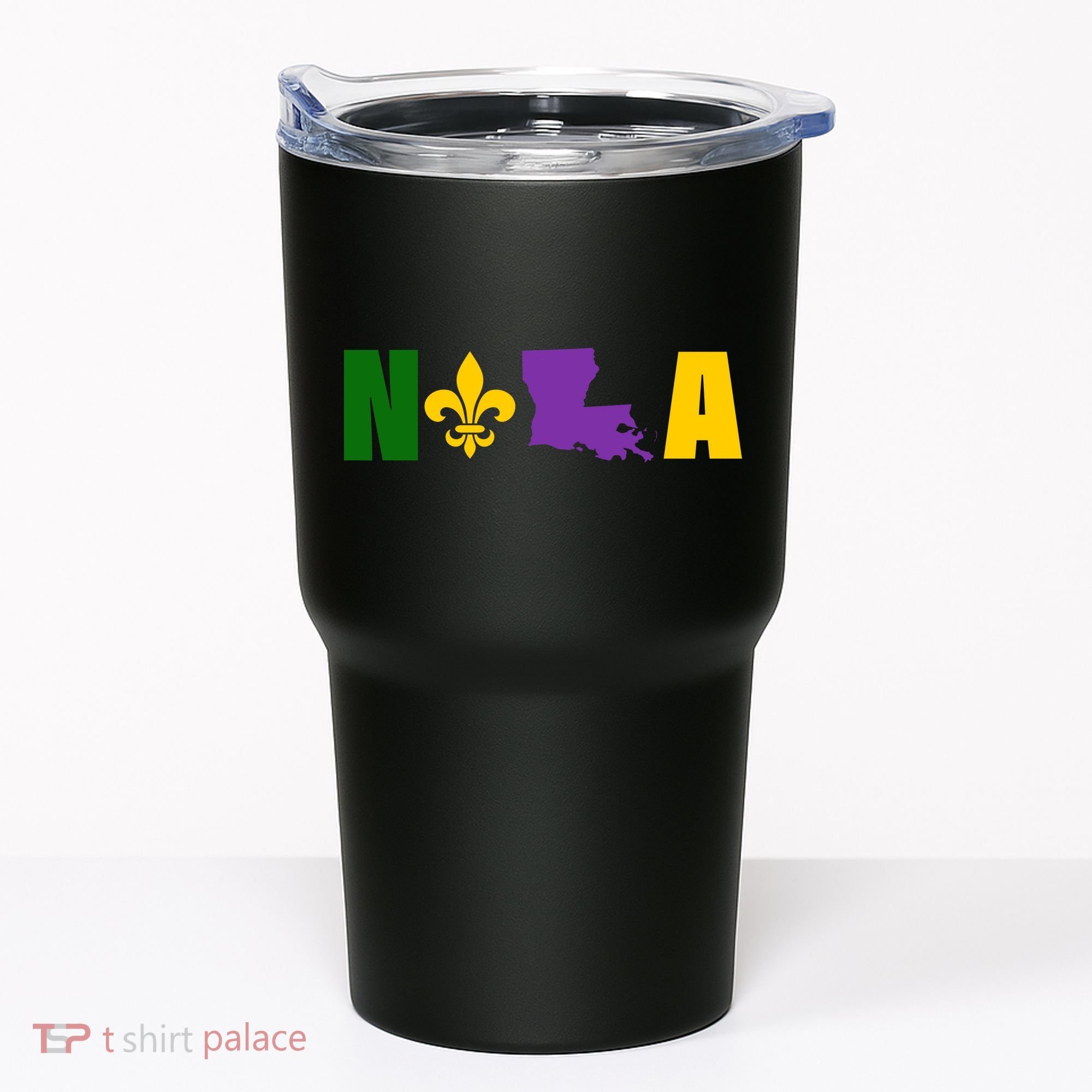 Nola Mardi Gras New Orleans Tumbler