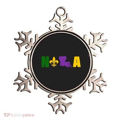 Nola Mardi Gras New Orleans Ornament