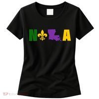 Nola Mardi Gras New Orleans Women's T-Shirt thumb 0