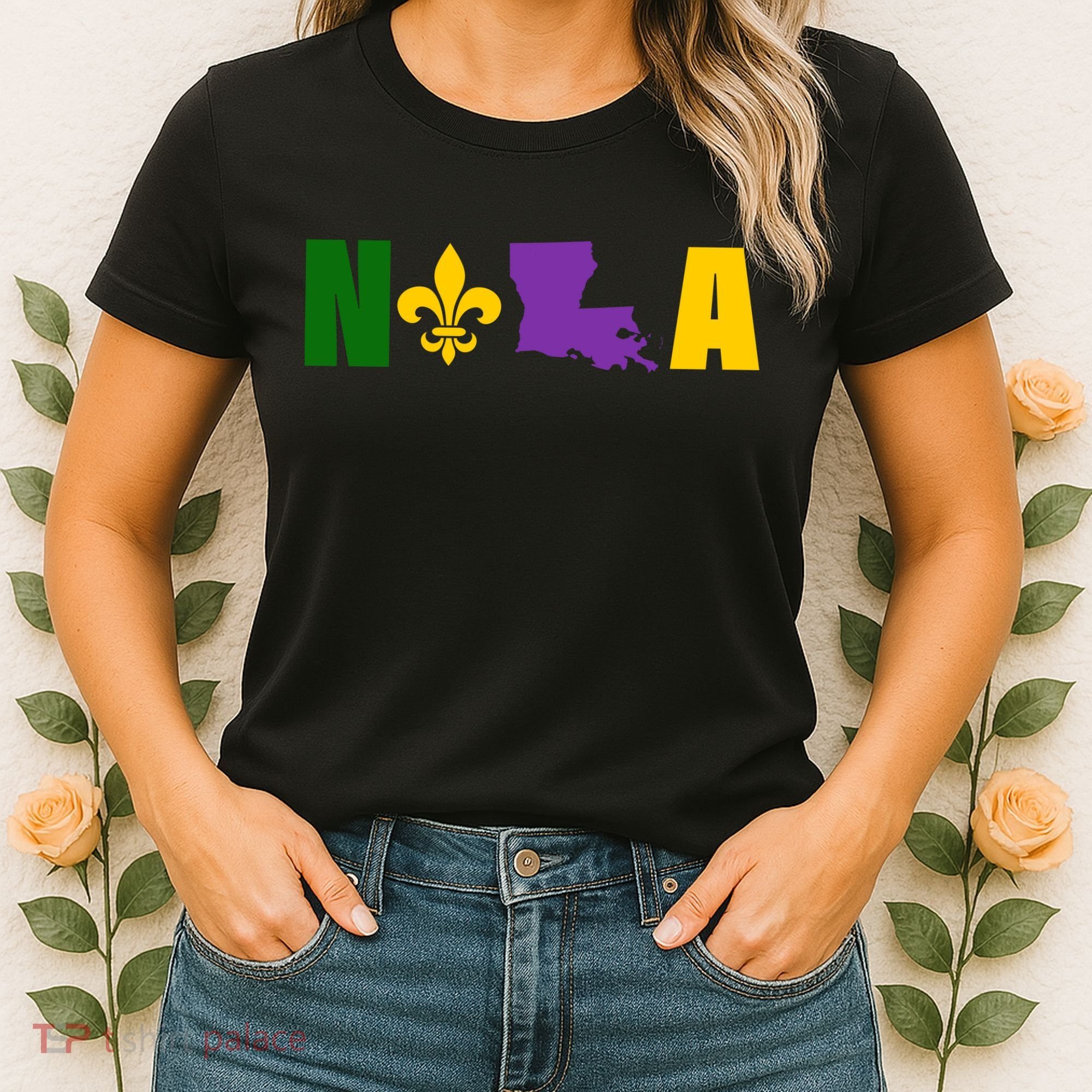 Nola Mardi Gras New Orleans Women's T-Shirt