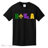 Nola Mardi Gras New Orleans Kids T-Shirt thumb 0