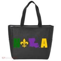 Nola Mardi Gras New Orleans Tote Bag thumb 0