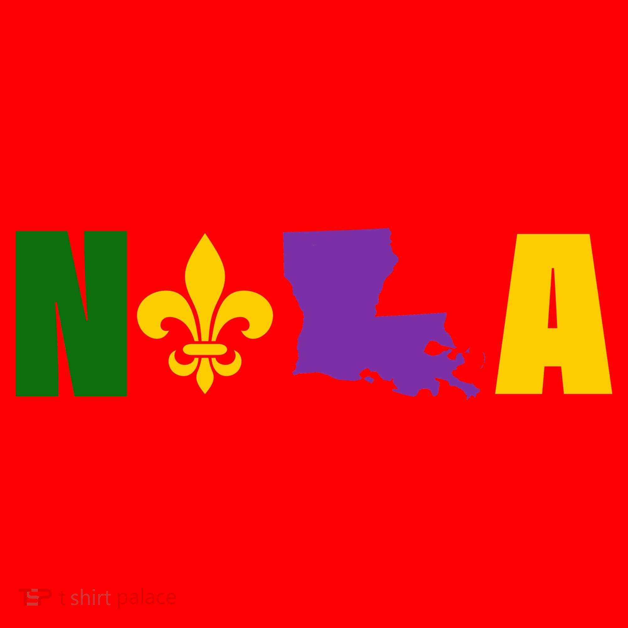 Nola Mardi Gras New Orleans Santa Hat