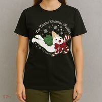 New Orleans Mr Bingle Christmas Tradition Snowmen Christmas T-Shirt thumb 4