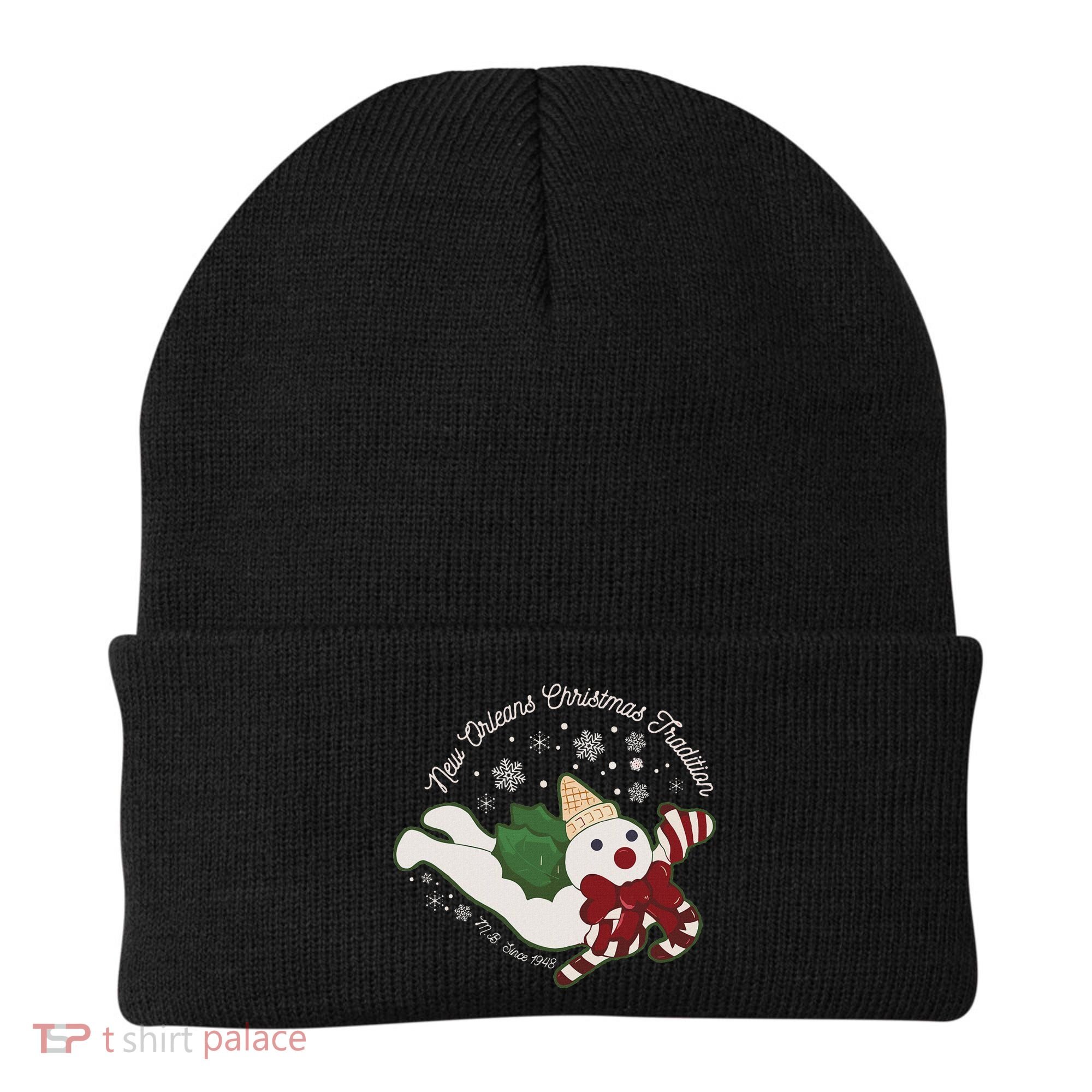 New Orleans Mr Bingle Christmas Tradition Snowmen Christmas Beanie