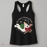 New Orleans Mr Bingle Christmas Tradition Snowmen Christmas Women's Tank Top thumb 3