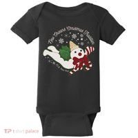 New Orleans Mr Bingle Christmas Tradition Snowmen Christmas Baby Bodysuit thumb 0