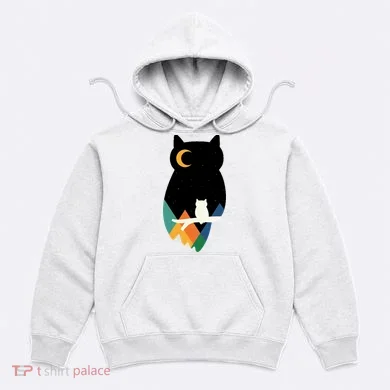 Night Owl Moon Pyramid Hoodie