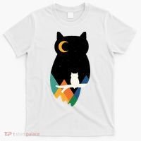 Night Owl Moon Pyramid T-Shirt thumb 0