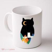 Night Owl Moon Pyramid Coffee Mug thumb 0