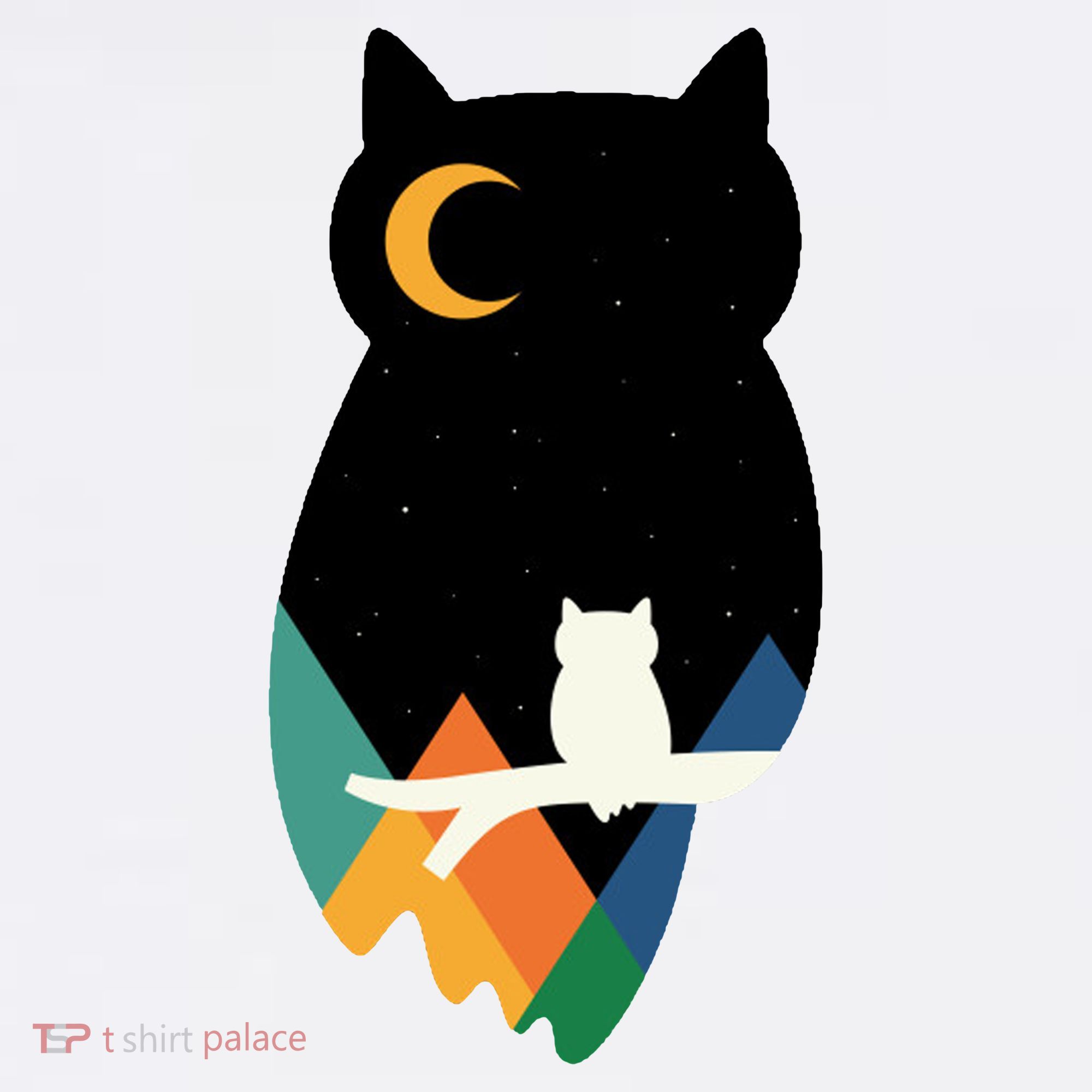 Night Owl Moon Pyramid Polo