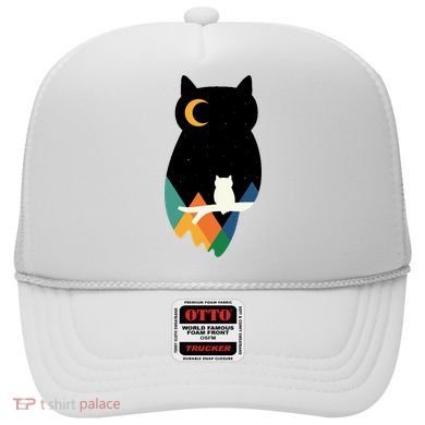 Night Owl Moon Pyramid Hat