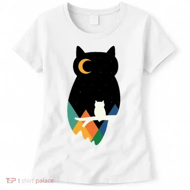 Night Owl Moon Pyramid Women's T-Shirt