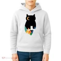 Night Owl Moon Pyramid Kids Hoodie thumb 4