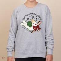 New Orleans Mr Bingle Christmas Tradition Snowmen Christmas Women's Sweatshirt thumb 0