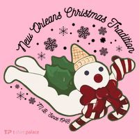 New Orleans Mr Bingle Christmas Tradition Snowmen Christmas Coaster thumb 2