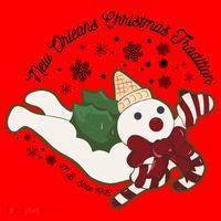 New Orleans Mr Bingle Christmas Tradition Snowmen Christmas Santa Hat thumb 1