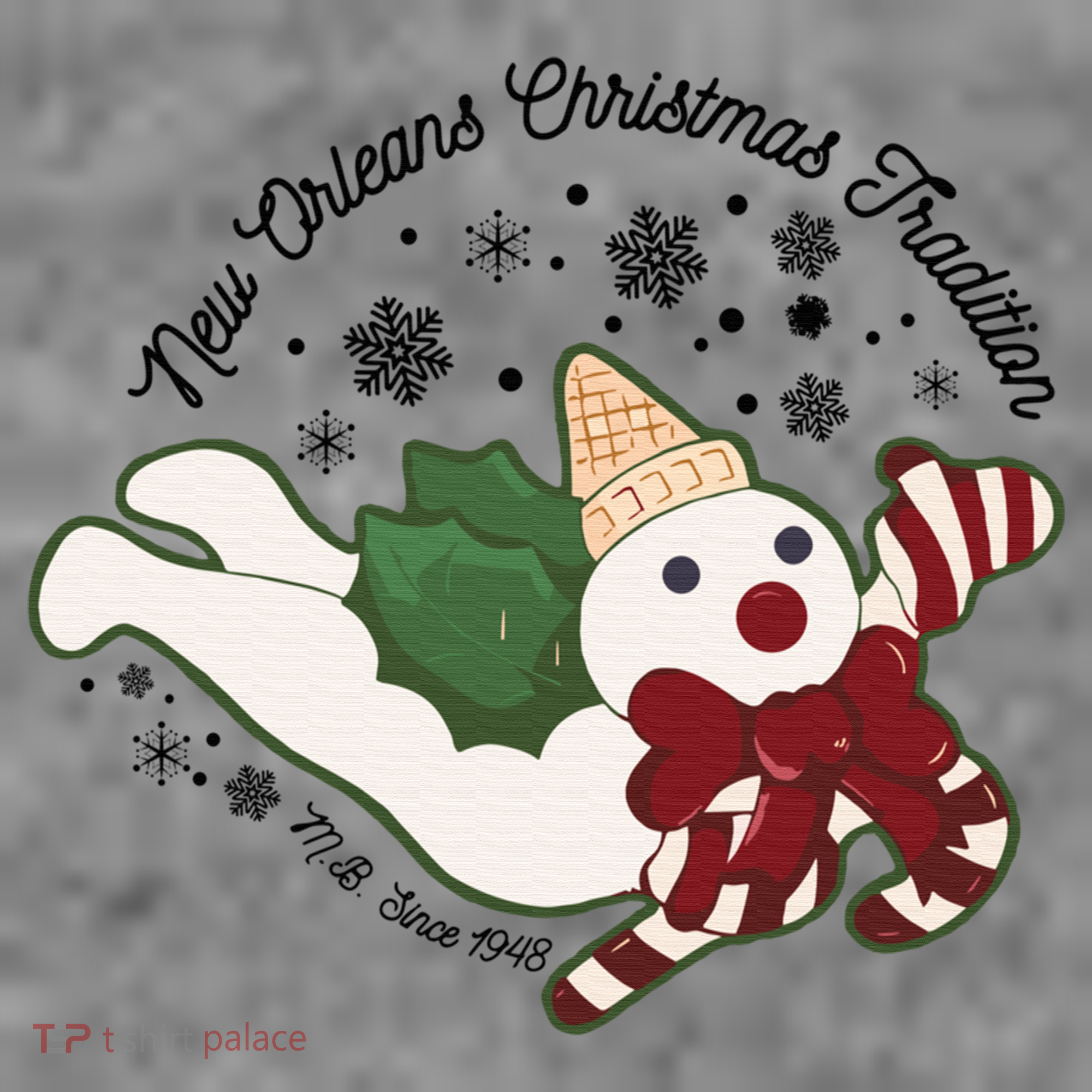 New Orleans Mr Bingle Christmas Tradition Snowmen Christmas Toddler Hoodie