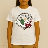 New Orleans Mr Bingle Christmas Tradition Snowmen Christmas T-Shirt thumb 4