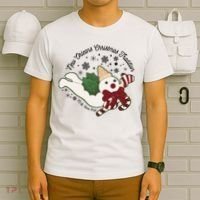 New Orleans Mr Bingle Christmas Tradition Snowmen Christmas T-Shirt thumb 6