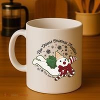 New Orleans Mr Bingle Christmas Tradition Snowmen Christmas Coffee Mug thumb 4