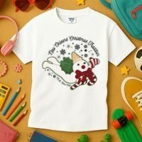 New Orleans Mr Bingle Christmas Tradition Snowmen Christmas Kids T-Shirt thumb 3