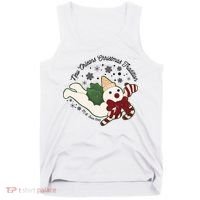 New Orleans Mr Bingle Christmas Tradition Snowmen Christmas Long Sleeve Tank Top thumb 0