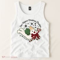 New Orleans Mr Bingle Christmas Tradition Snowmen Christmas Long Sleeve Tank Top thumb 2