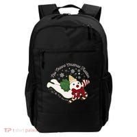 New Orleans Mr Bingle Christmas Tradition Snowmen Xmas Backpack thumb 0