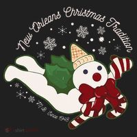 New Orleans Mr Bingle Christmas Tradition Snowmen Xmas Hat thumb 2