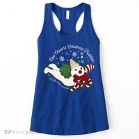 New Orleans Mr Bingle Christmas Tradition Snowmen Xmas Women's Tank Top thumb 0