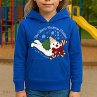 New Orleans Mr Bingle Christmas Tradition Snowmen Xmas Kids Hoodie thumb 3
