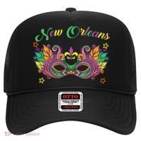 New Orleans Mardi Gras Souvenir Mask Hat thumb 0