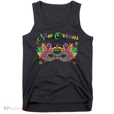 New Orleans Mardi Gras Souvenir Mask Tank Top