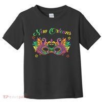 New Orleans Mardi Gras Souvenir Mask Toddler T-Shirt thumb 0