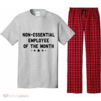 Non-Essential Employee Of The Month Pajama Set thumb 0