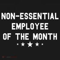 Non-Essential Employee Of The Month Bucket Hat thumb 4
