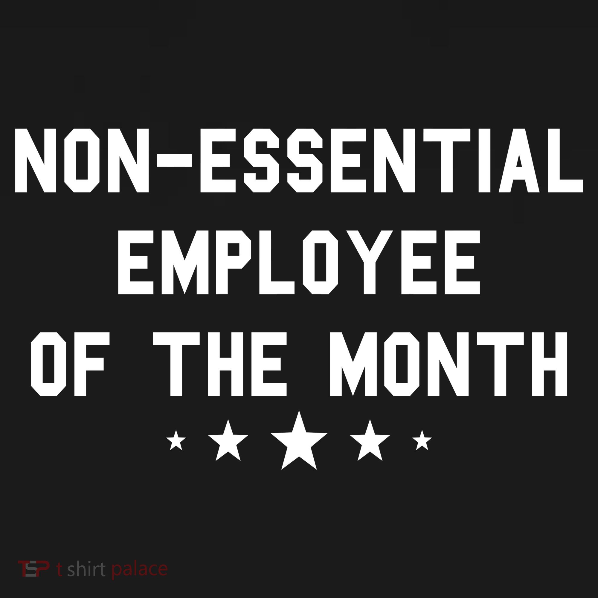 Non-Essential Employee Of The Month Ornament