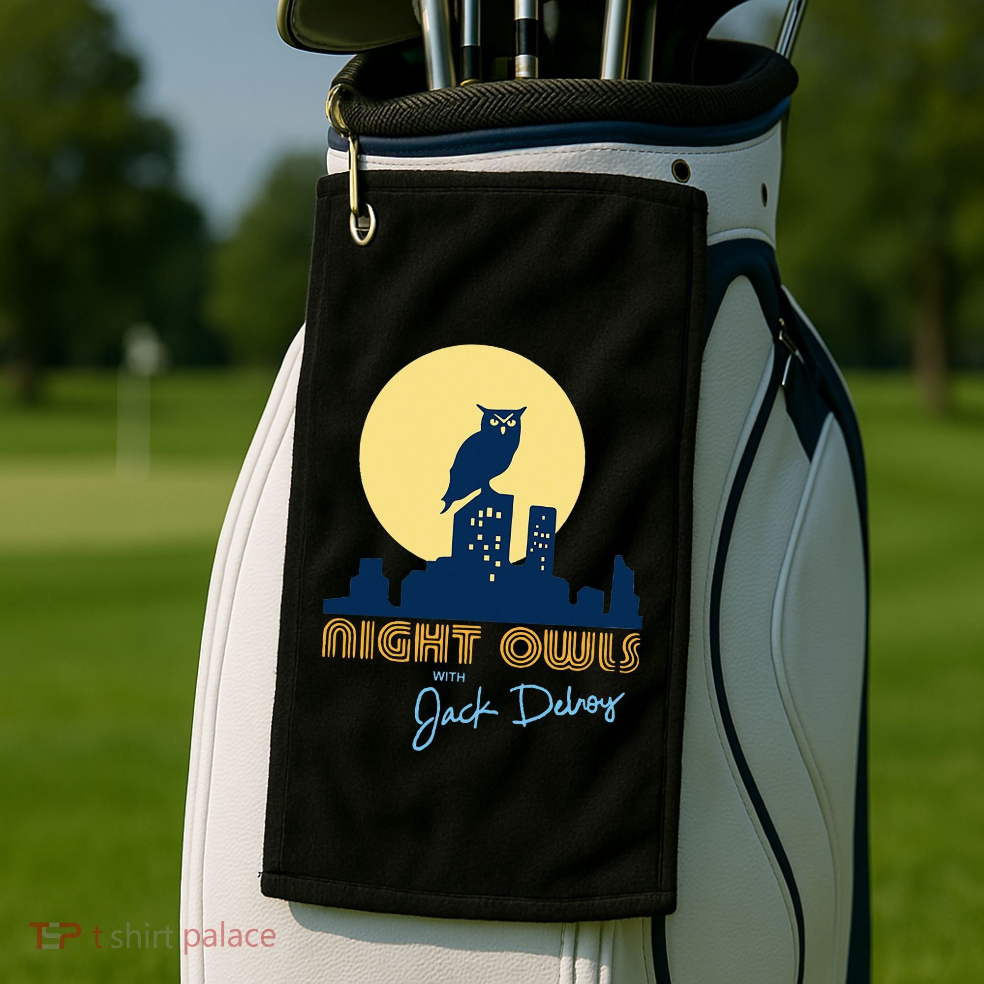 Night Owls Golf Towel