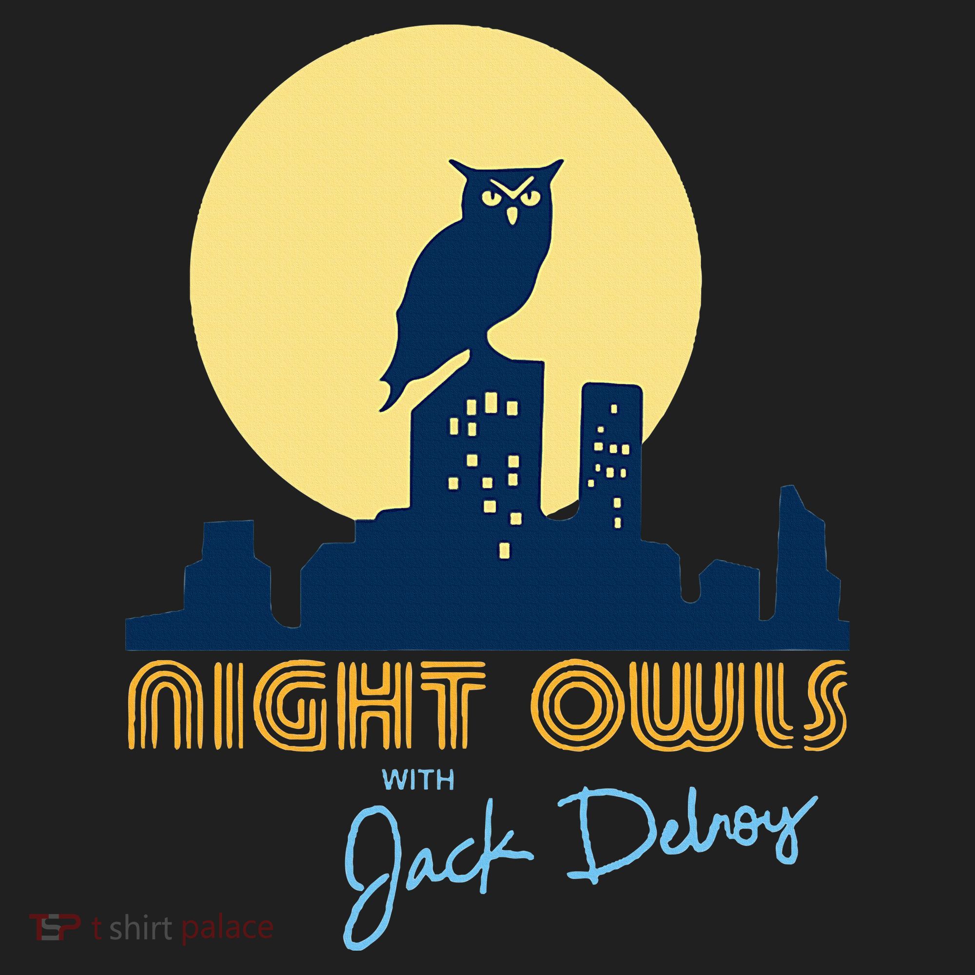 Night Owls Golf Towel