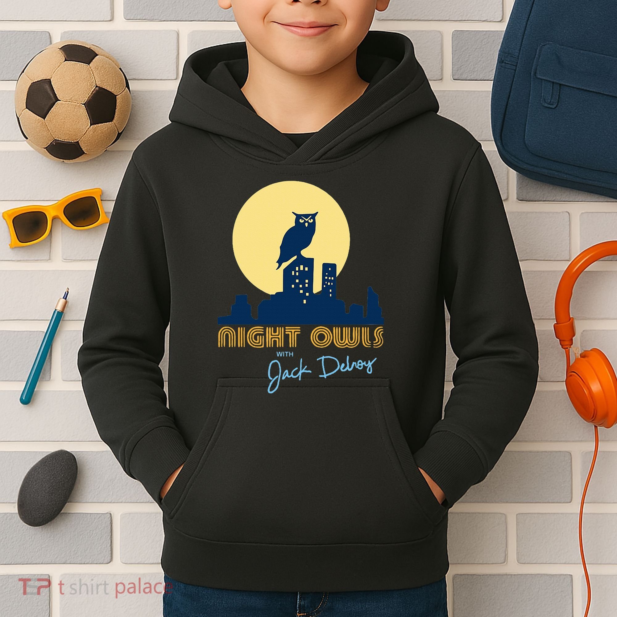 Night Owls Kids Hoodie